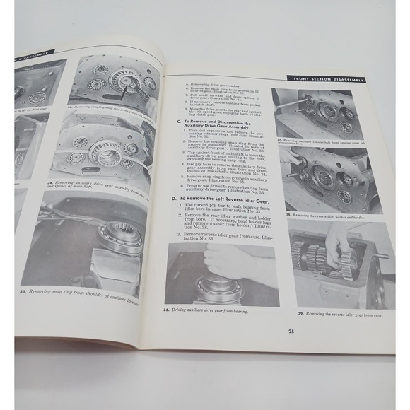 Eaton Truck Components Fuller Models RT 610 Series Service Manual Transmissions - Picture 5 of 7